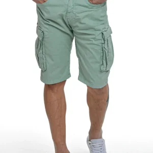 Bermuda in cotone regular Extreme Verde Acqua SS24