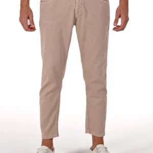 Pantaloni in cotone slim Life Bull FW23/24