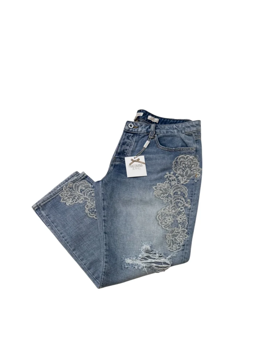 Jeans in pizzo Fracomina - immagine 6