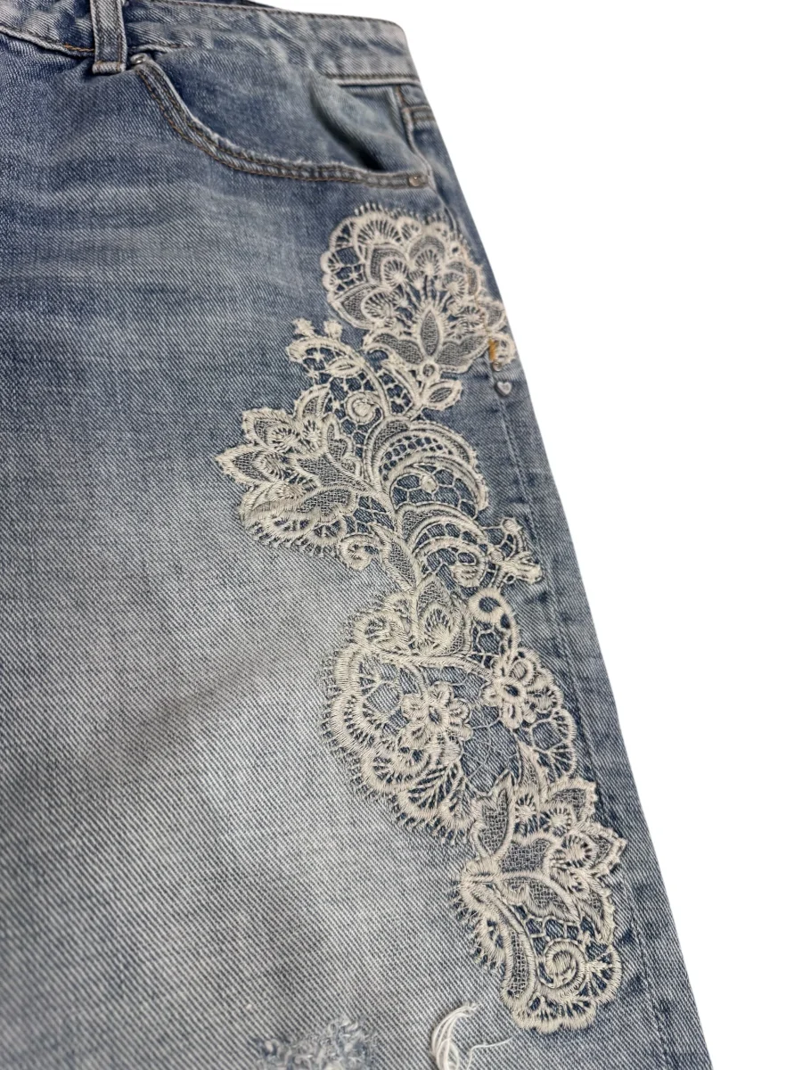Jeans in pizzo Fracomina - immagine 8