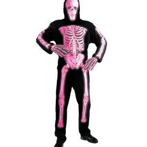 COSTUME SCHELETRO BAMBINO CON OSSA FLUO