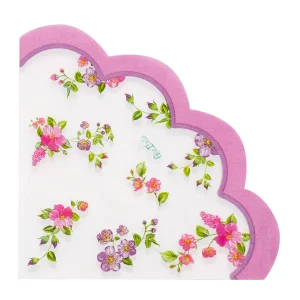 16 TOVAGLIOLI ROMANTIC FLOWERS SMERLATI