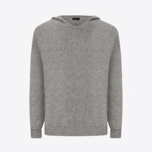 Maglia London In Misto Viscosa Con Cappuccio