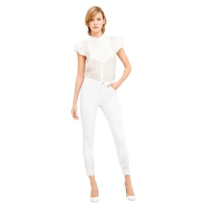 Jeans con pietre Fracomina