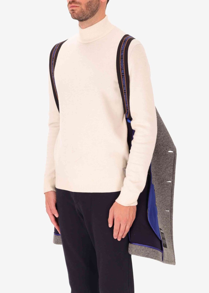 Peacoat Carlos in Lana Stretch - immagine 6
