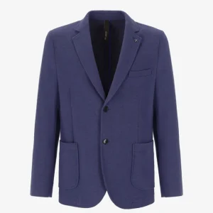 Giacca Feel 2 Bottoni in Pannetto Stretch
