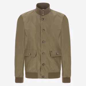 Bomber Onice In Tessuto Mano Nylon Idrorepellente E Traspirante