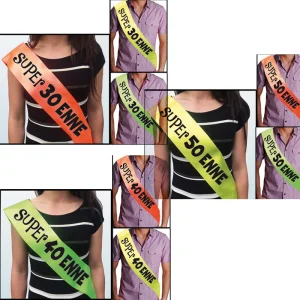 FASCIA SUPER 30 40 50 60 70 80ENNE FLUO UNISEX