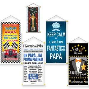 LA LOCANDINA DEL PAPA' PER LA SUA FESTA