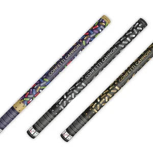 TUBO SPARACORIANDOLI METALLIZZATI CM 80